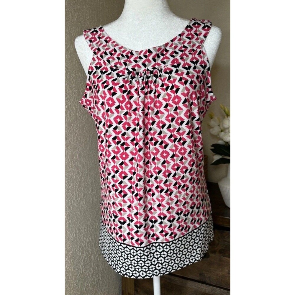 Marc New York Women Sleeveless Blouse Top Shirt Size Medium